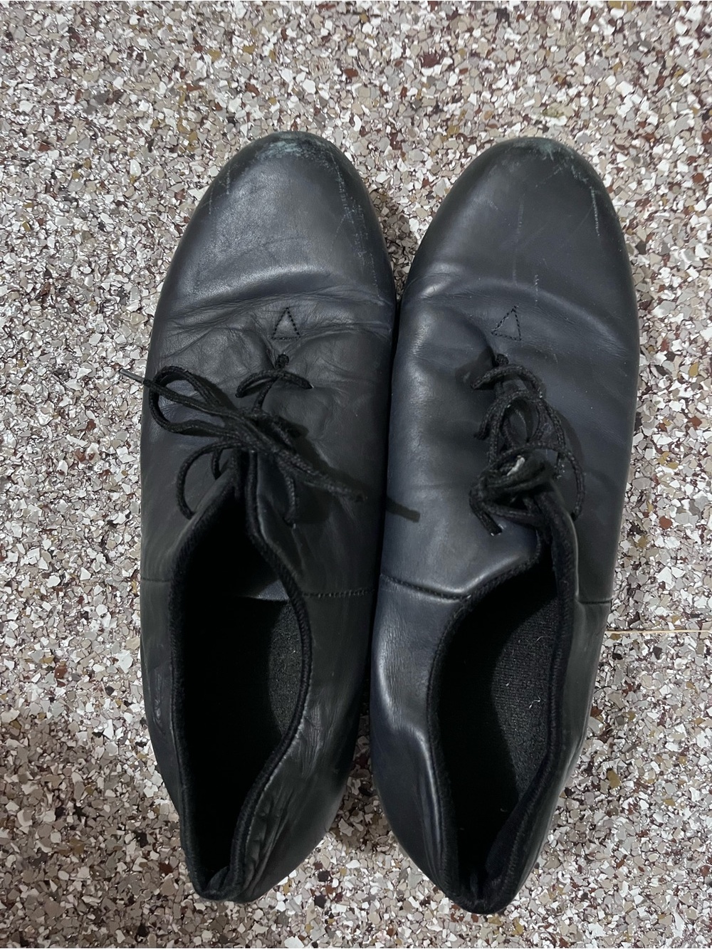Bloch Black Leather Women’s Lace-Up Tap Shoes